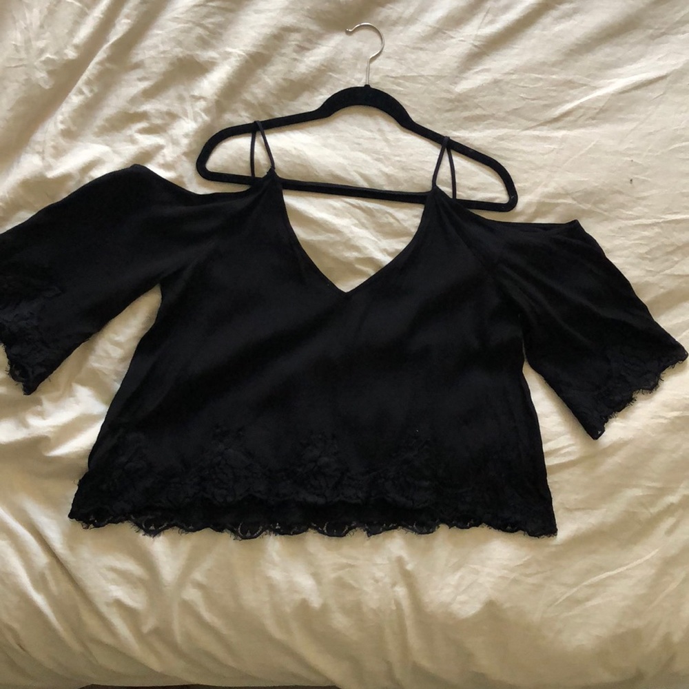 Astr the Label • Black • Open Shoulder •